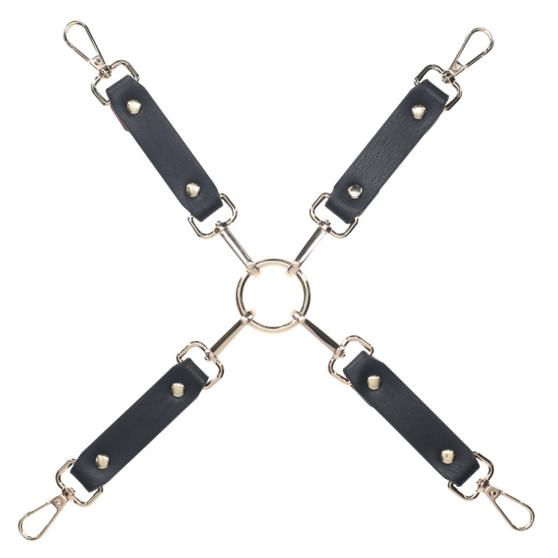 Ouch! International Hogtie Milan Noir et Rouge